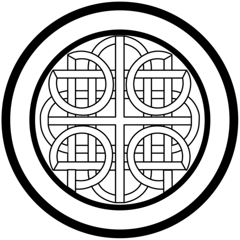 Celtic Pattern Coloring Page